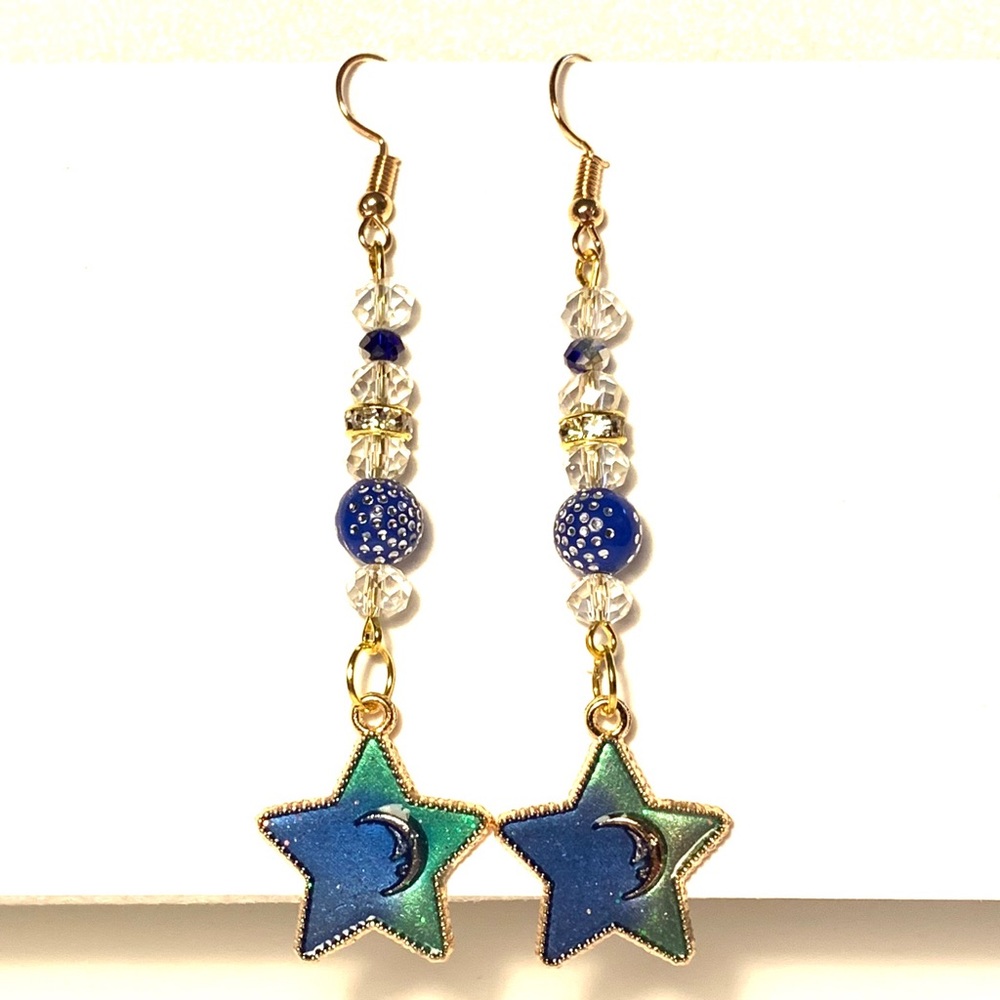 Moon and stars Earrings